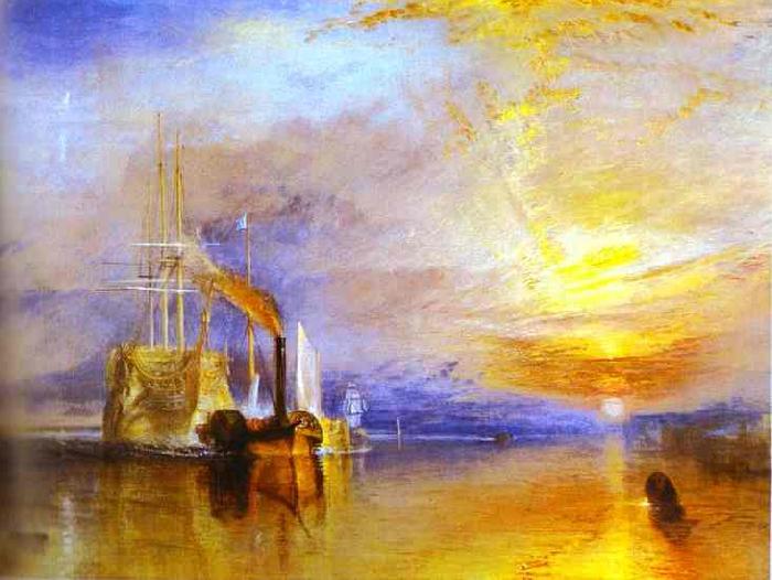  Fighting Temeraire Tugged to Her Last Berth to Be Broken up